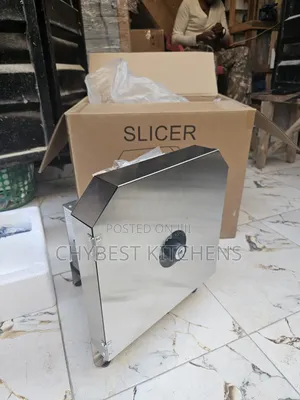 Electric and Manuel Plantain Slicer