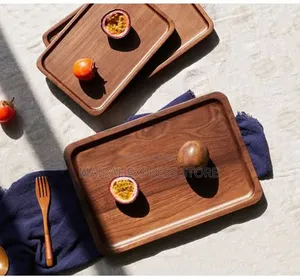 Generic Crafted 3-in-1 Wooden Tray Set T361