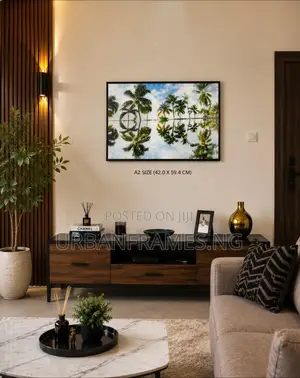 Luxury Palm Tree Wall Art A2 Size | Ready to Hang