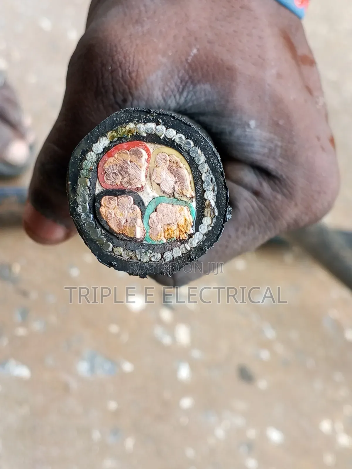 25mm 4 Core Coleman Armoured Cable