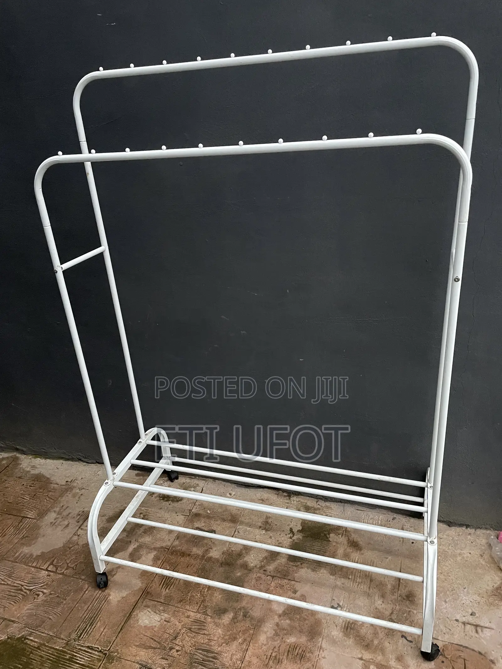 2-in-1 Double Layer Clothes Display Hanger