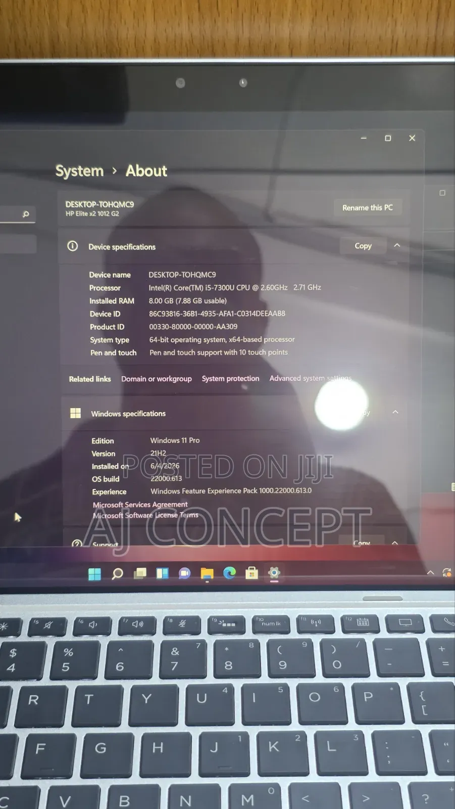Laptop HP Elite X2 1012 G2 8GB Intel Core i5 SSD 256GB