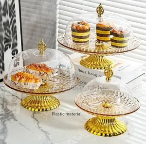 Rotating Footed Pastry Display Server Cupcake Candy Display Tray T361
