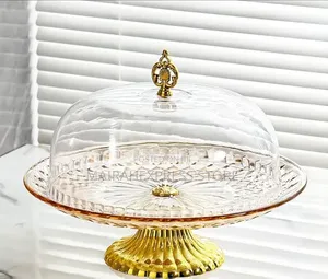 Rotating Footed Pastry Display Server Cupcake Candy Display Tray T361
