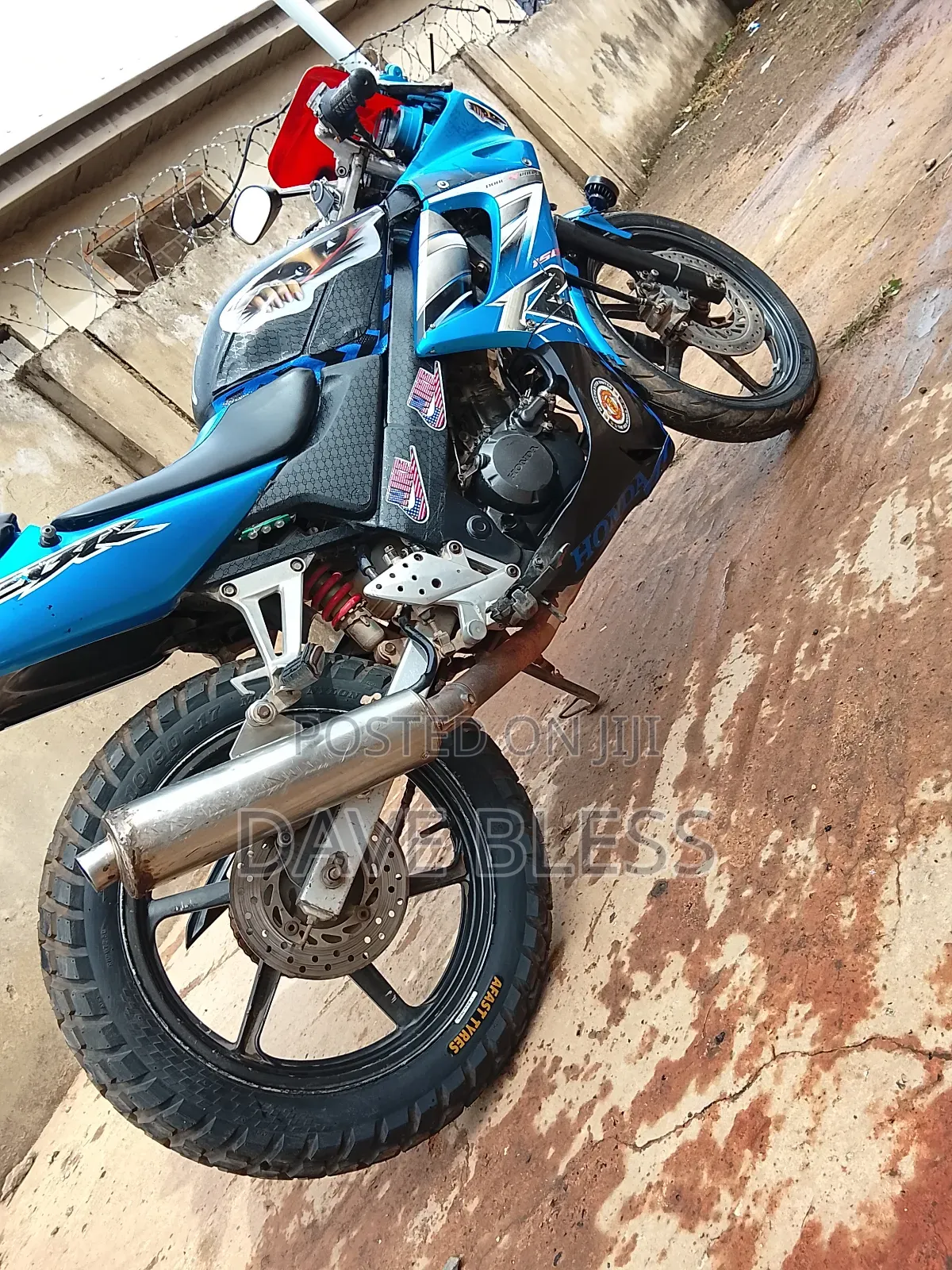Honda CBX 2014 Blue