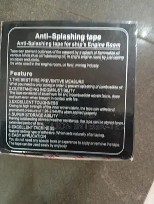 Anti-splashing Tape (Solas Approved)