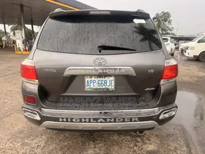 Toyota Highlander Sport 2008 Gray