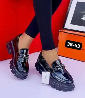 Classic Black Leather Shoes