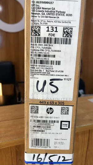 New Laptop HP EliteBook X360 1040 G11 16GB Intel Core Ultra 5 SSD 512GB