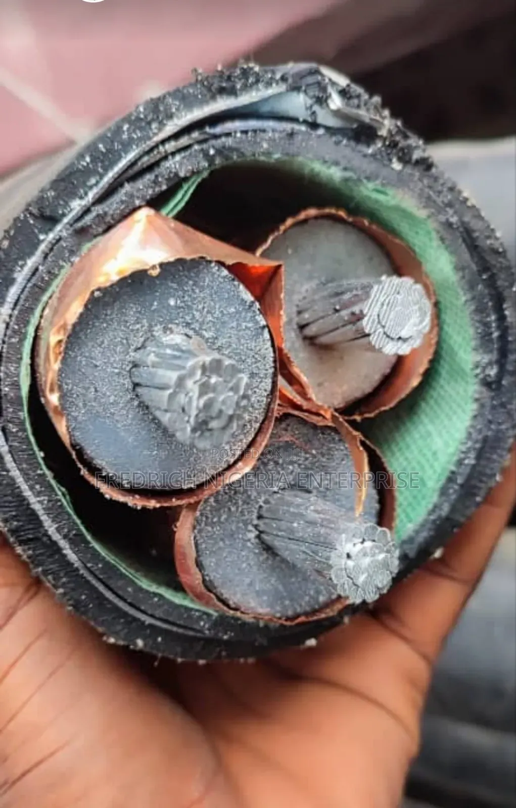 4-Core Underground Cable/ Amoured Cable