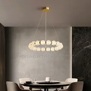 Nordic Simple Ball Led Dining Chandelier Living Room Bedroom Kitchen