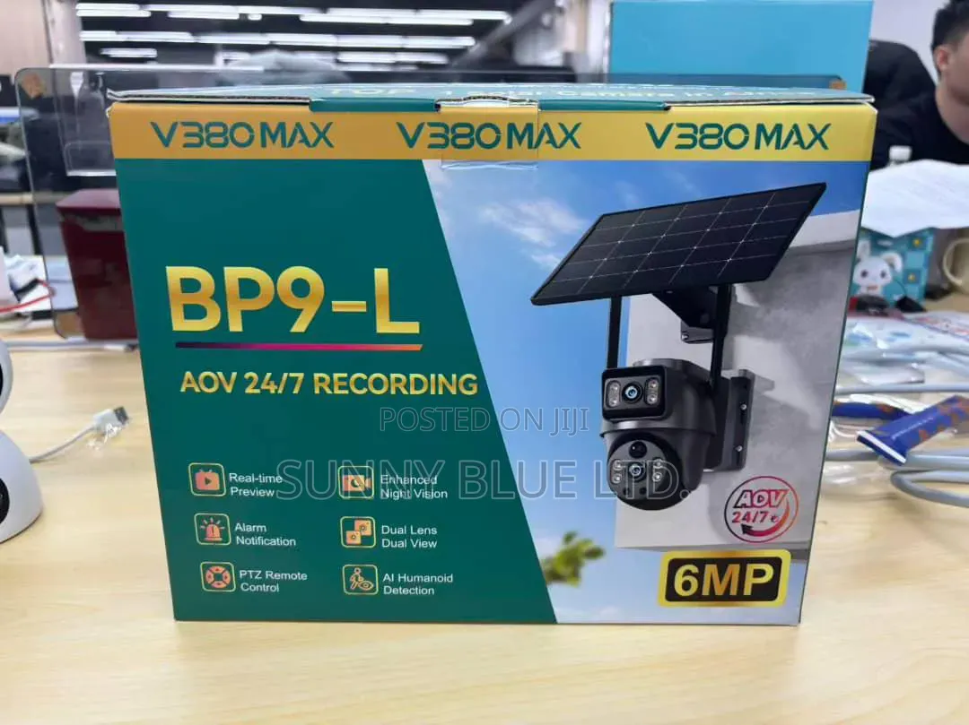 Solar CCTV Double Lens(1 Year Warranty)