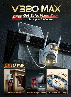 Solar CCTV Double Lens