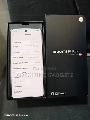 Xiaomi 15 Ultra 512 GB Black