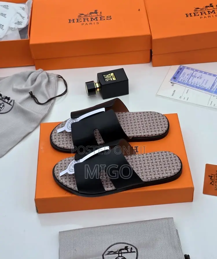 Hermes Quality Men’S Slides