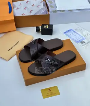 Premium Louis Vuitton Brown Leather Palms for Men