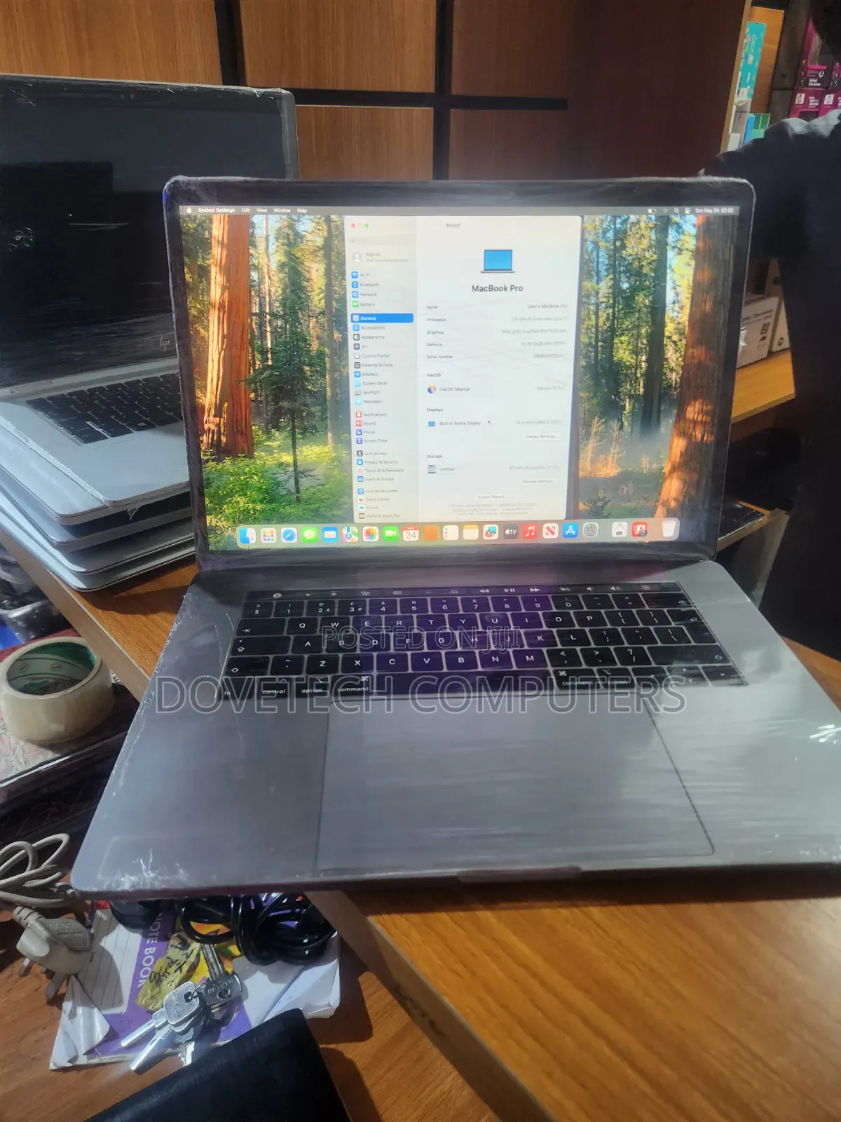 Laptop Apple MacBook 2018 16GB Intel Core i7 SSD 512GB