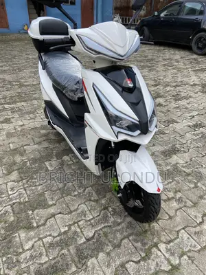New Motorcycle 2025 White