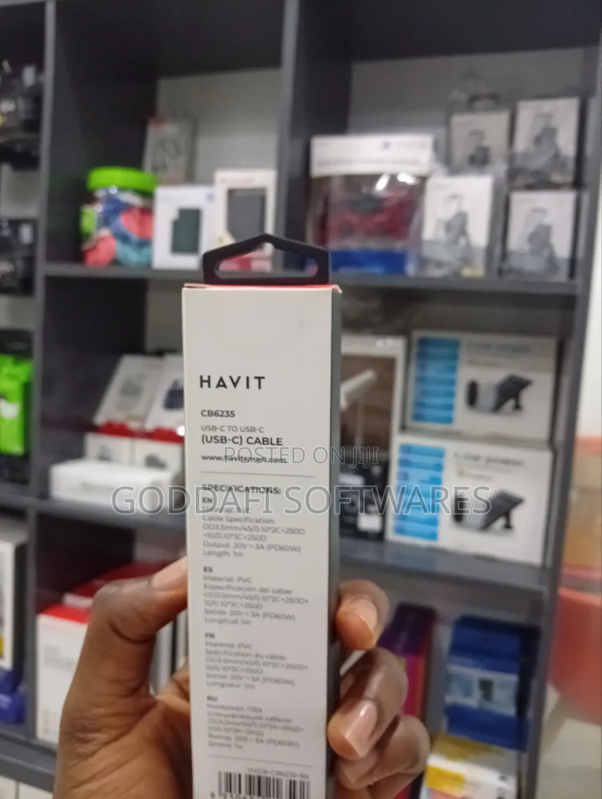 Havit Usb-C to Usb-C 60w Fast Charging Cable