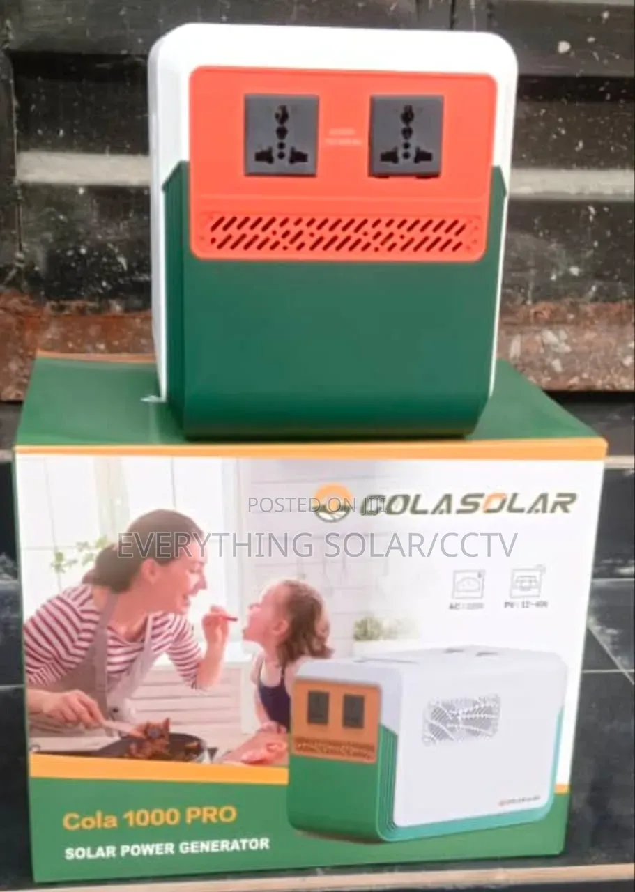 Cola Solar 1000w Pro (Solar Generator)