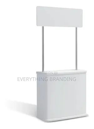 Portable Promo Display Table for Events, Sampling Marketing