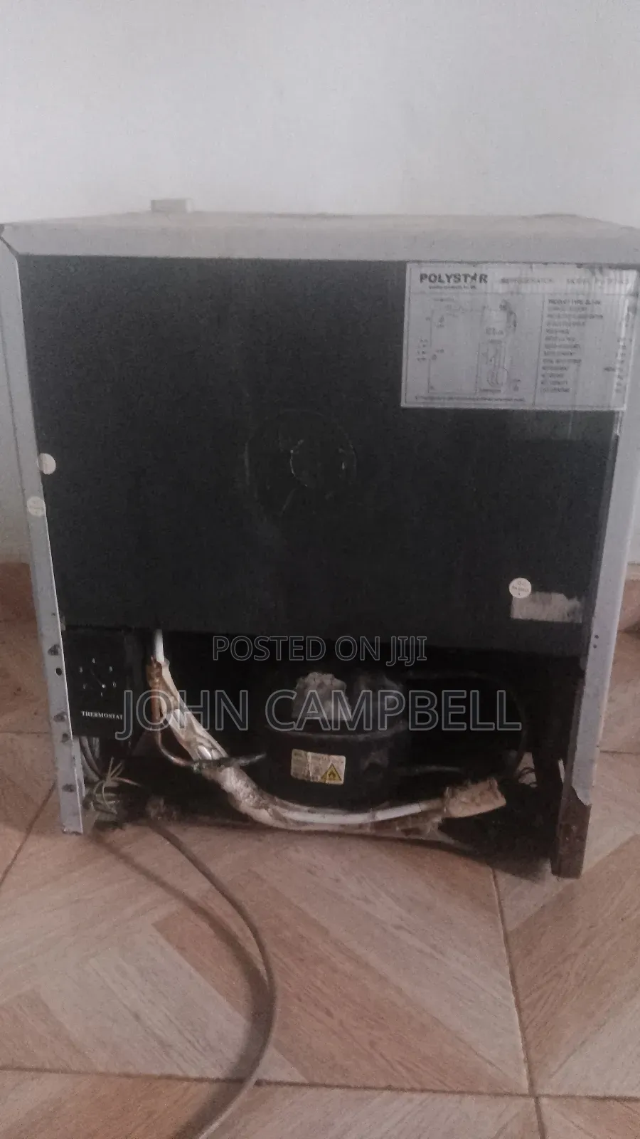 Poly Star Mini Fridge With Freezer