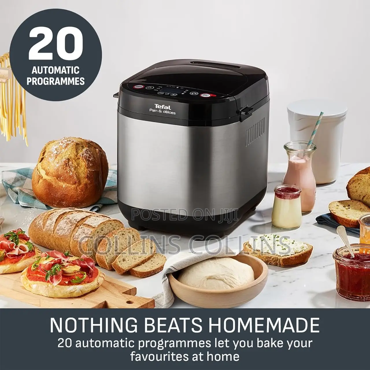 Tefal Breadmaker With Yoghurt Pot Accessory