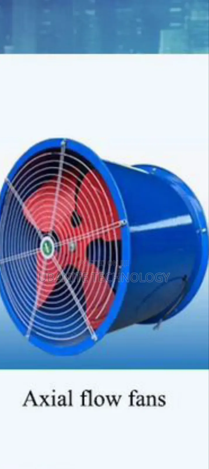 Industrial Extractor Fan for Mining Site