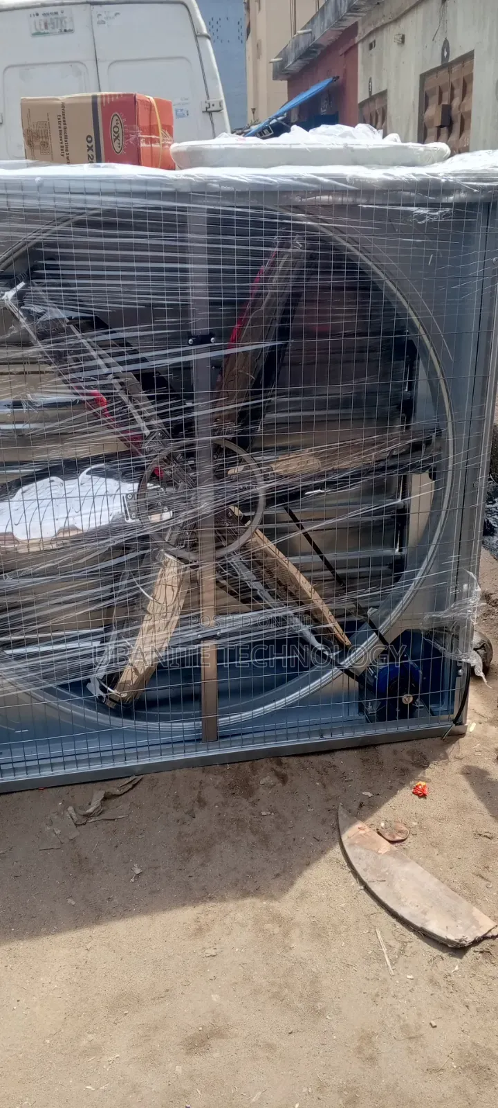 Industrial Extractor Fan for Mining Site