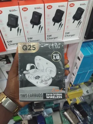 TWS Rarbubds Stereo Earphone Wireless