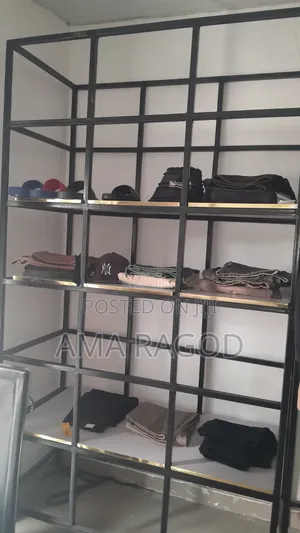 Boutique and Fashion House Iron Shelf