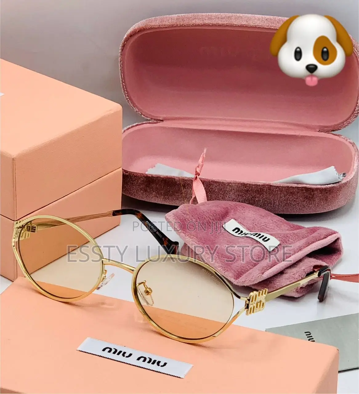 High Quality Luxury Female Miumiu Glasses