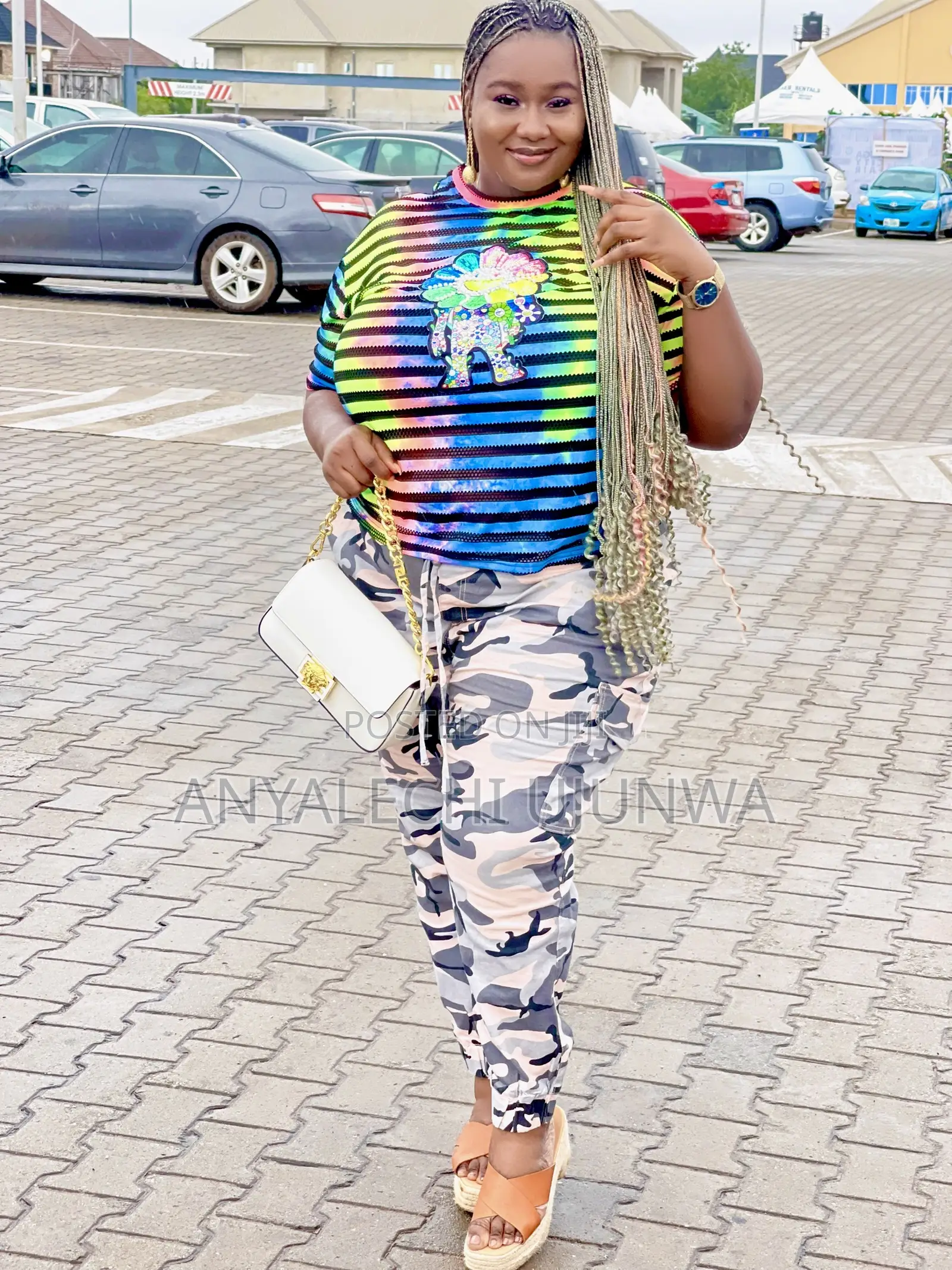 Rainbow Luxe Cargo Fit