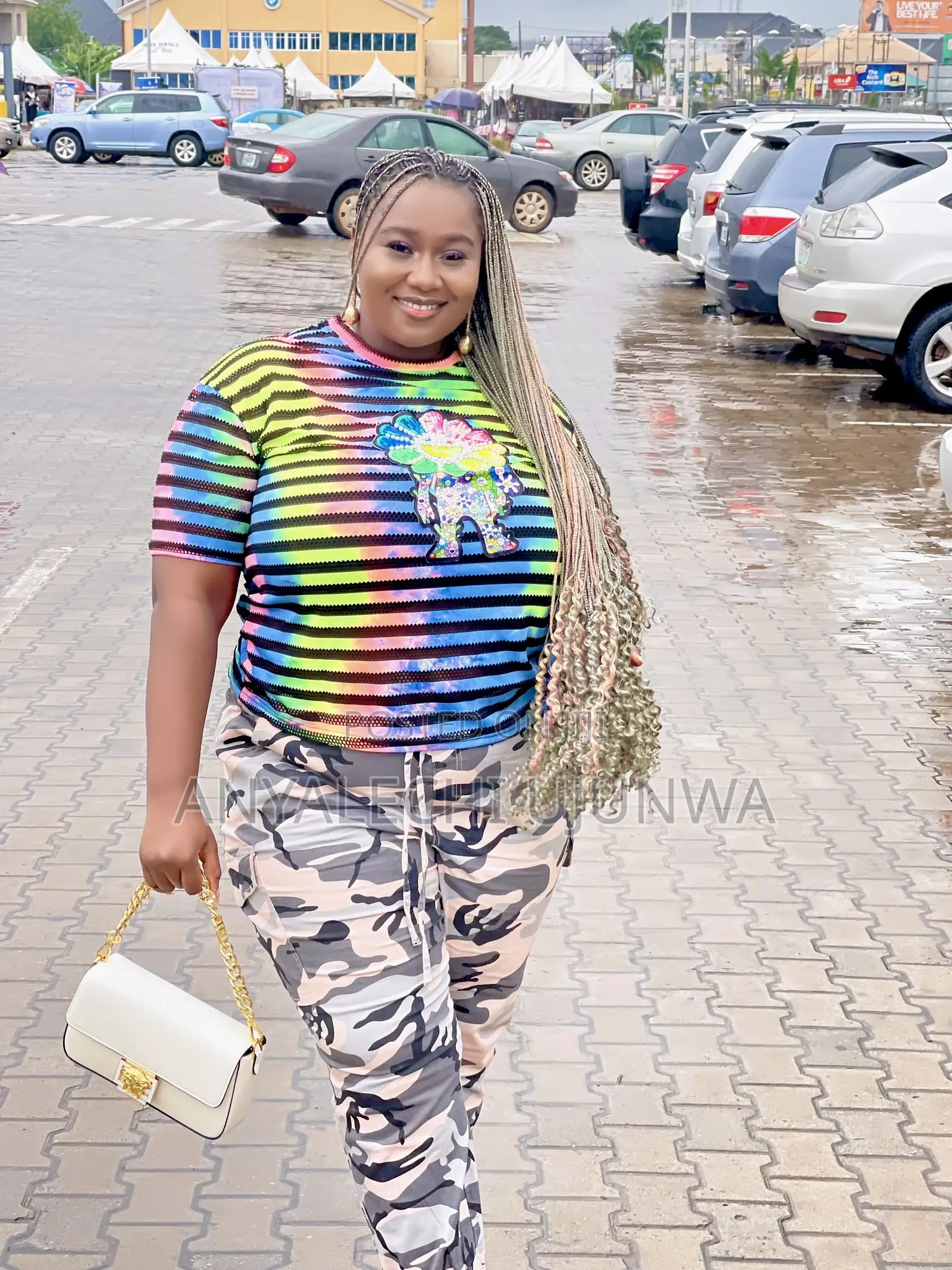Rainbow Luxe Cargo Fit