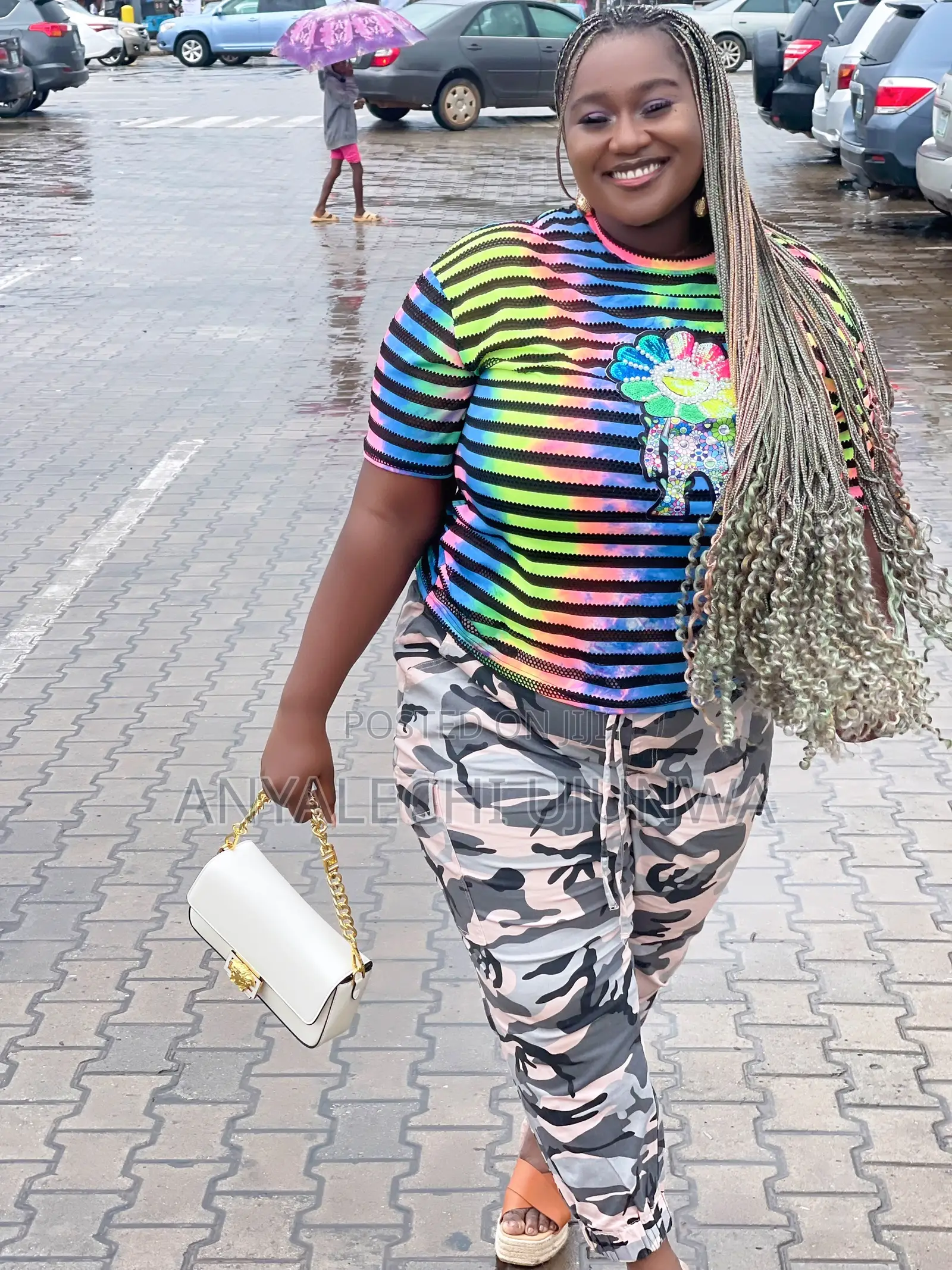 Rainbow Luxe Cargo Fit