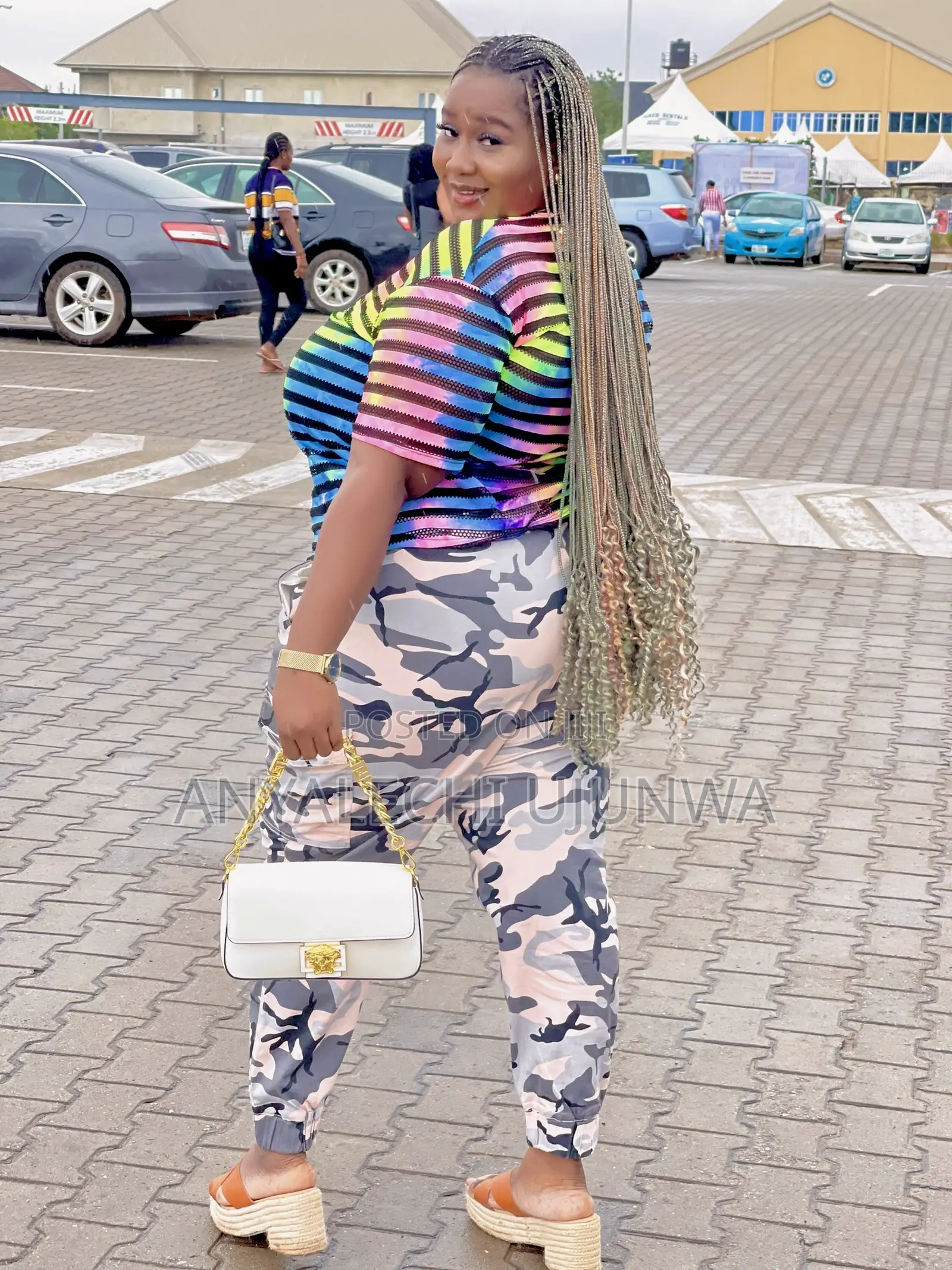Rainbow Luxe Cargo Fit