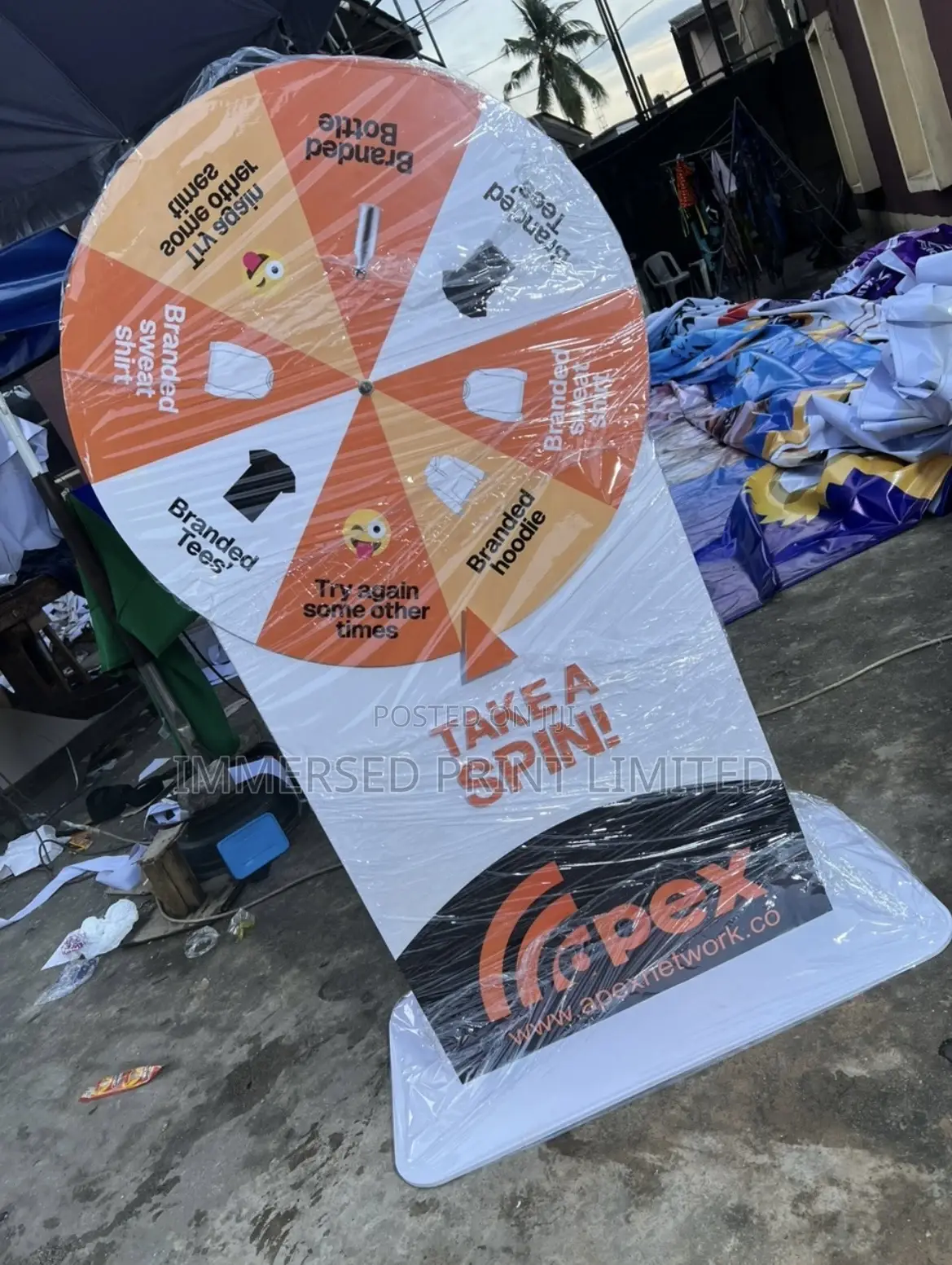 Branded Spin Wheel