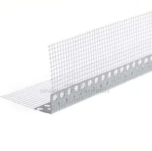 Wall PVC Corner Bead With Fiberglass Mesh