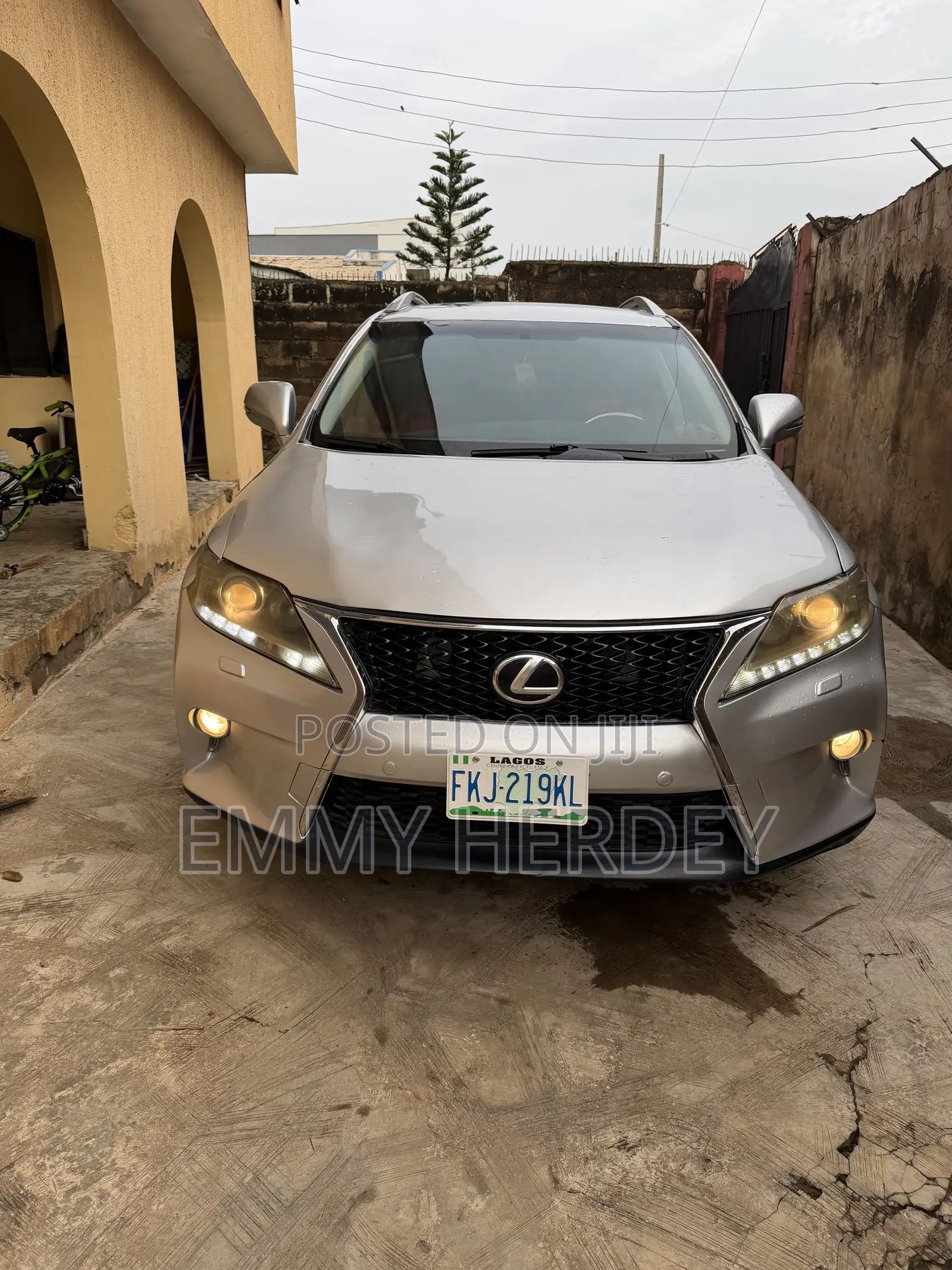 Lexus RX 350 AWD 2012 Silver