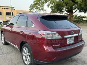 Lexus RX 2012 Red
