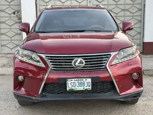 Lexus RX 2012 Red