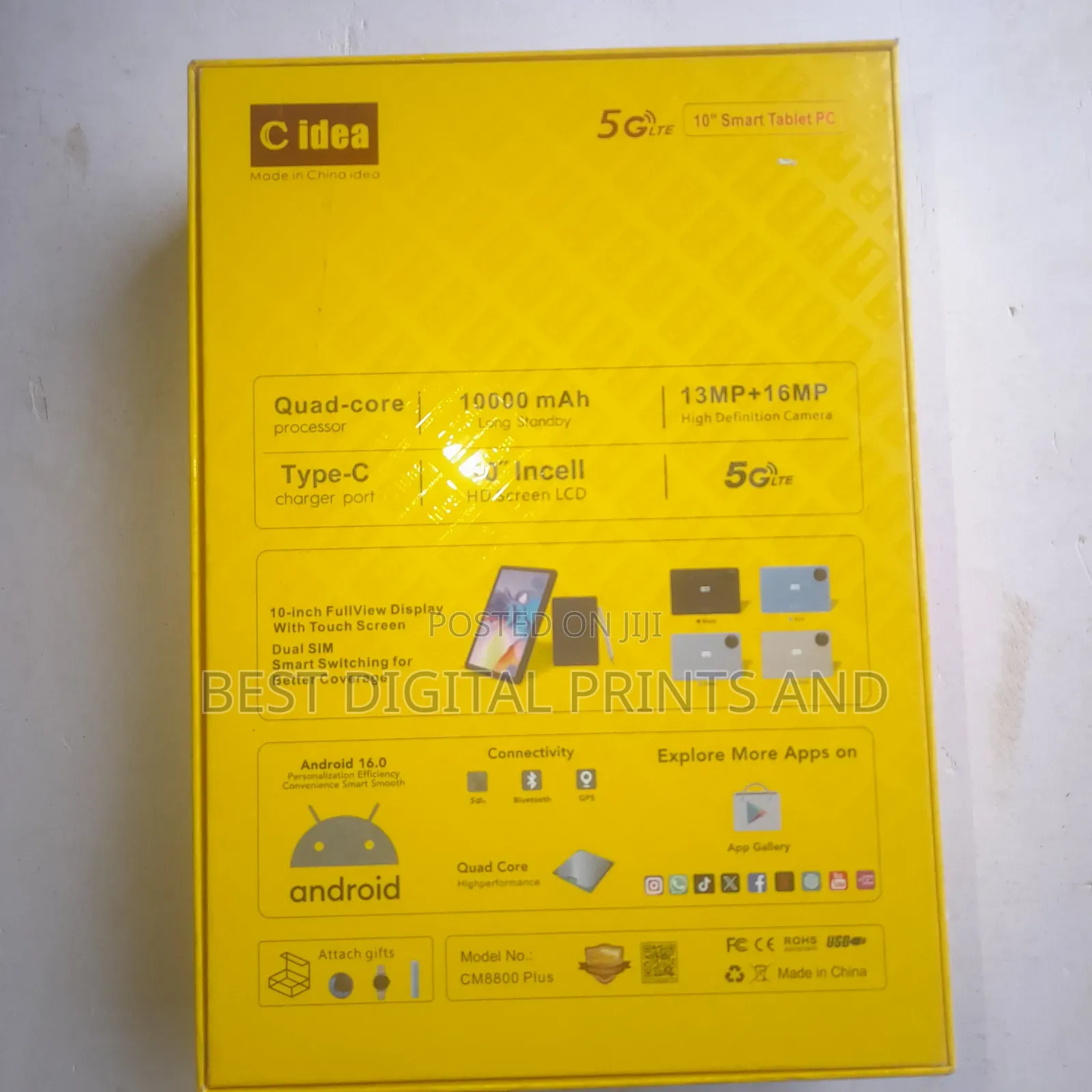 New C idea CM8800 Plus 16 GB Silver