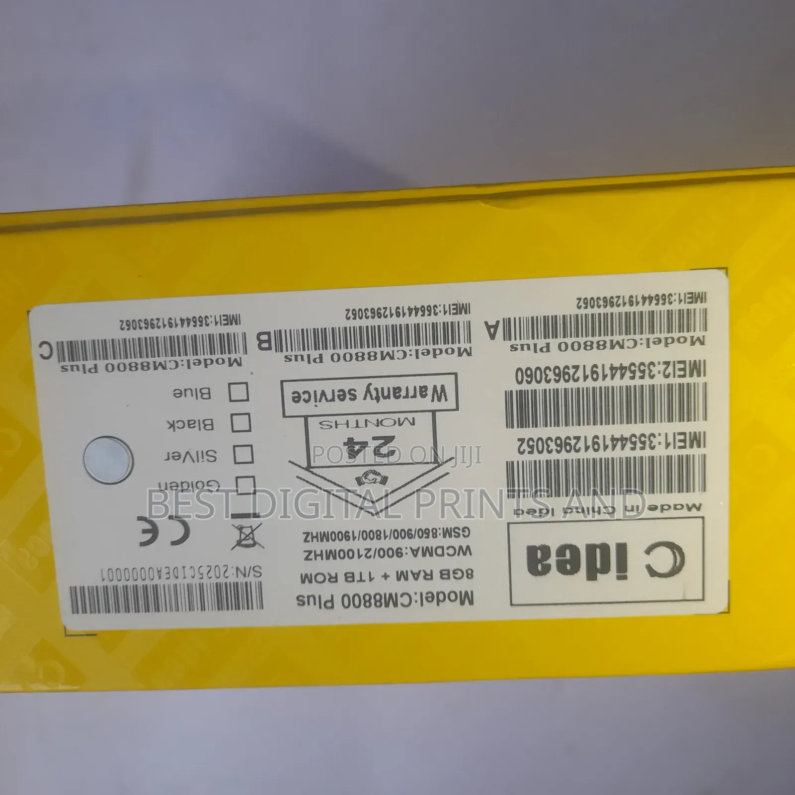 New C idea CM8800 Plus 16 GB Silver