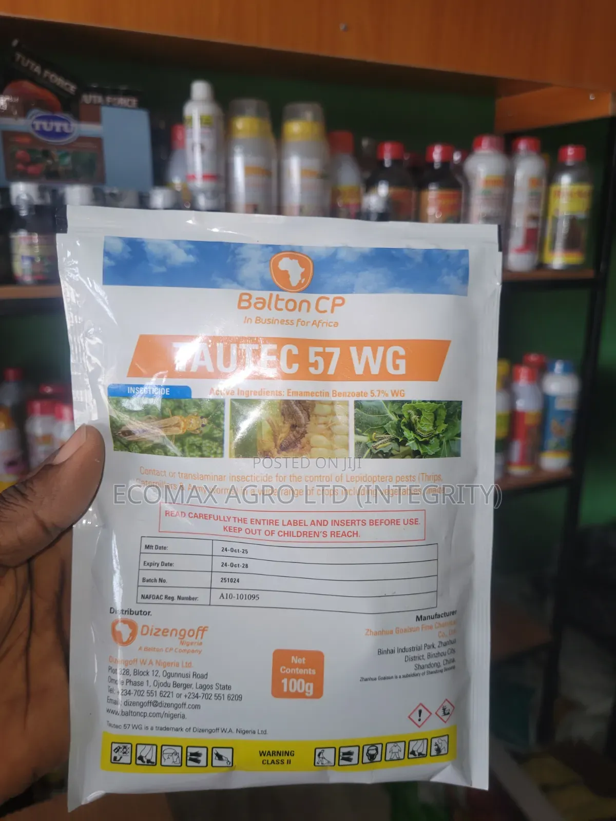 Tautec - Emamectin Benzoate 5.7% Wg - Insecticide
