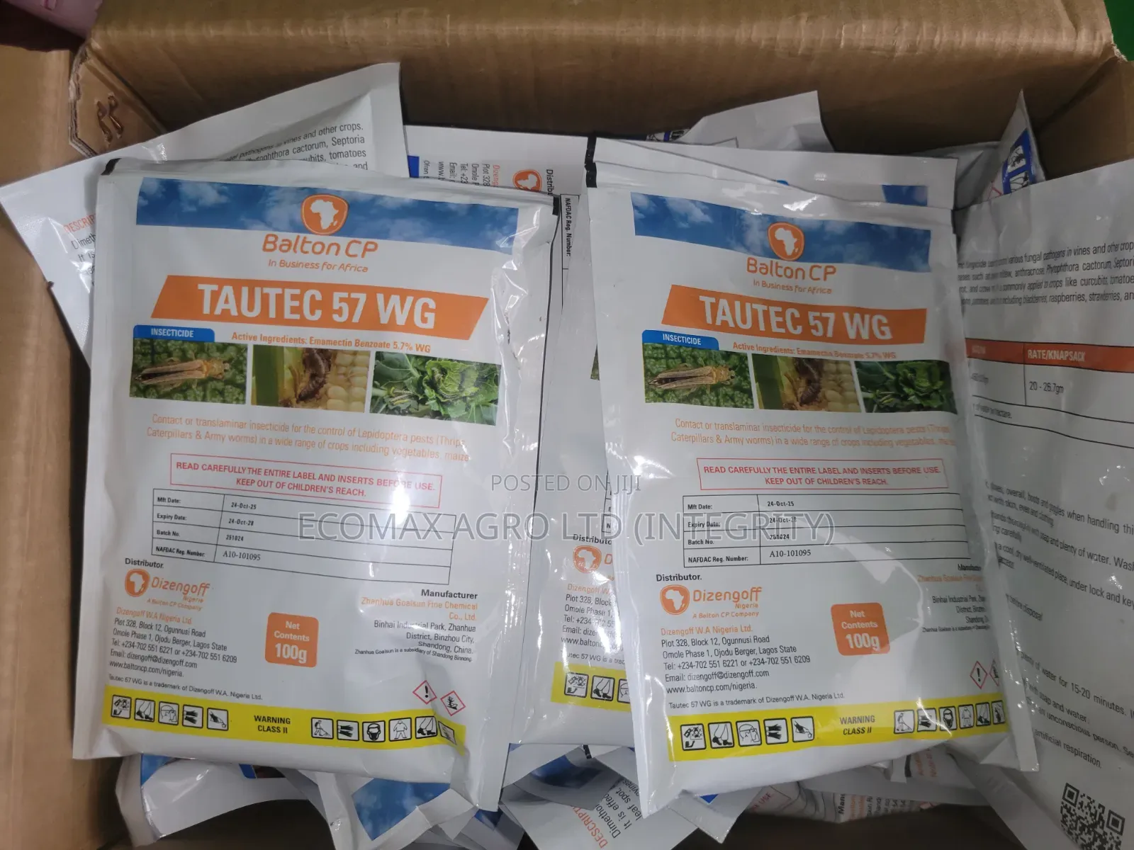 Tautec - Emamectin Benzoate 5.7% Wg - Insecticide