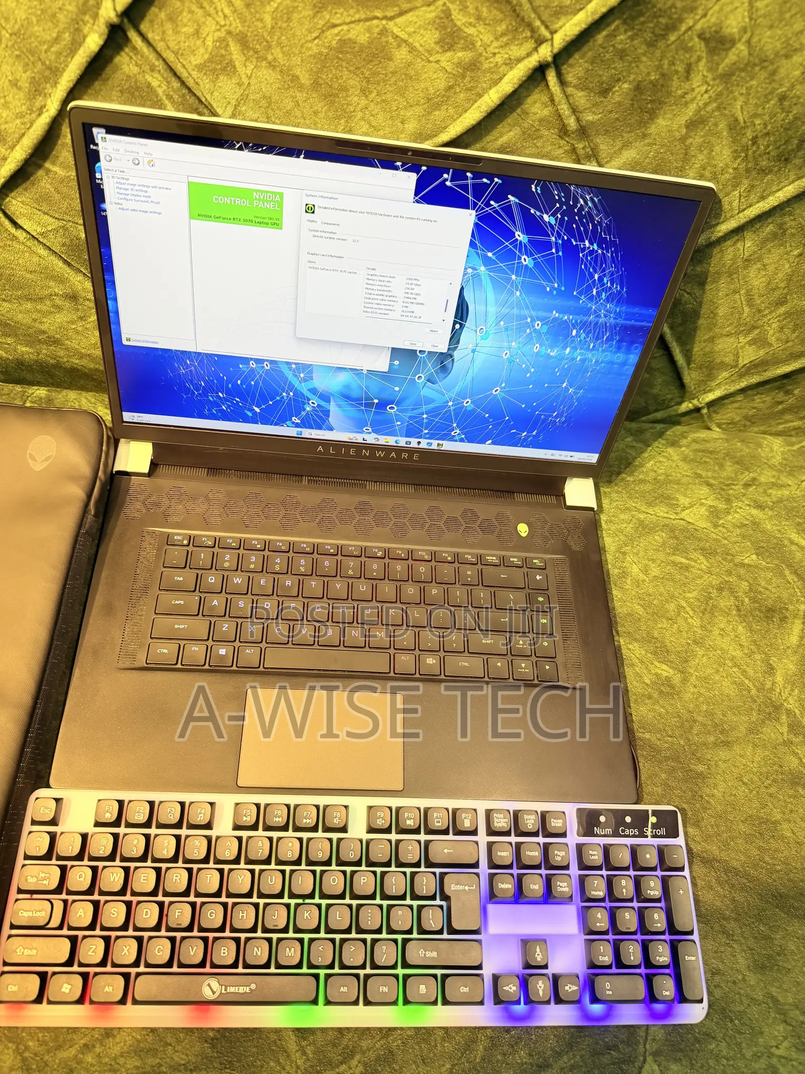 Laptop Alienware X17 R1 32GB Intel Core i7 SSD 1T
