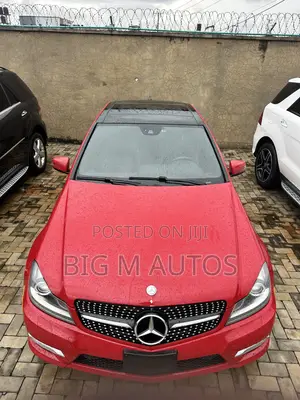 Mercedes-Benz C300 Luxury 4Matic Sedan AWD (3.5L 6cyl 7A) 2013 Red