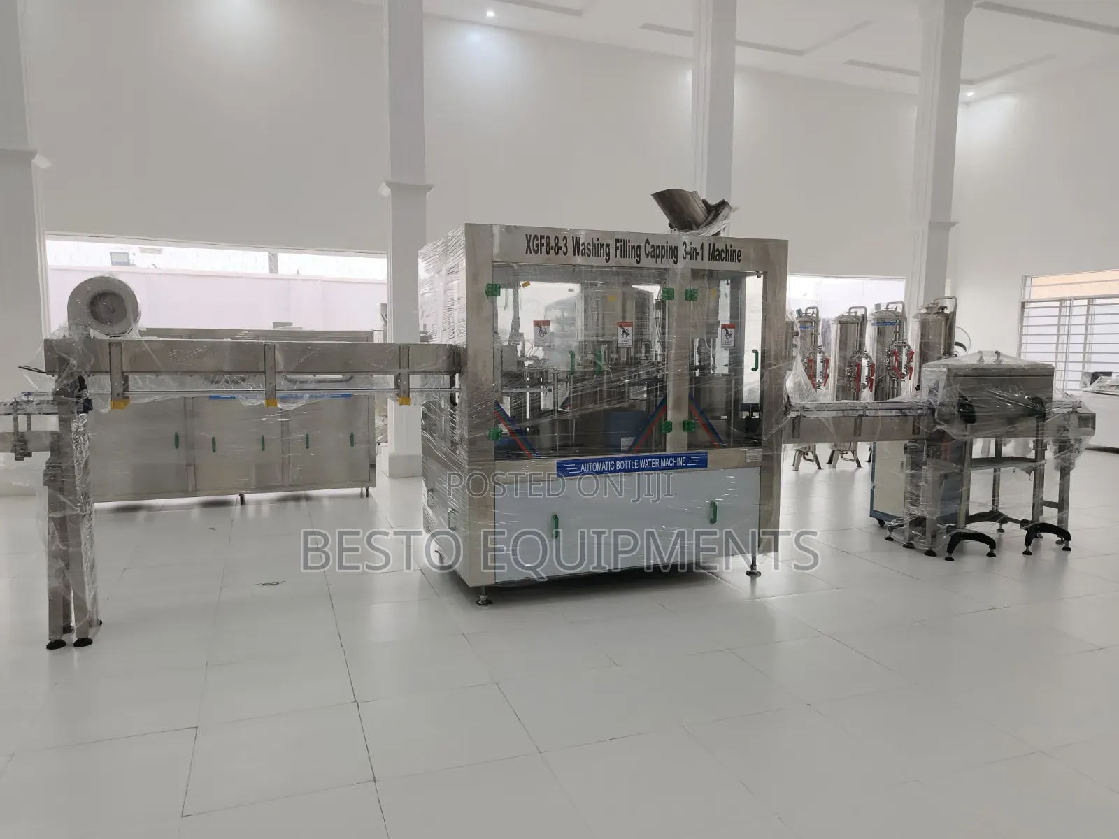 Automatic Bottle Water Machine Bottle Water Monoblock Machine