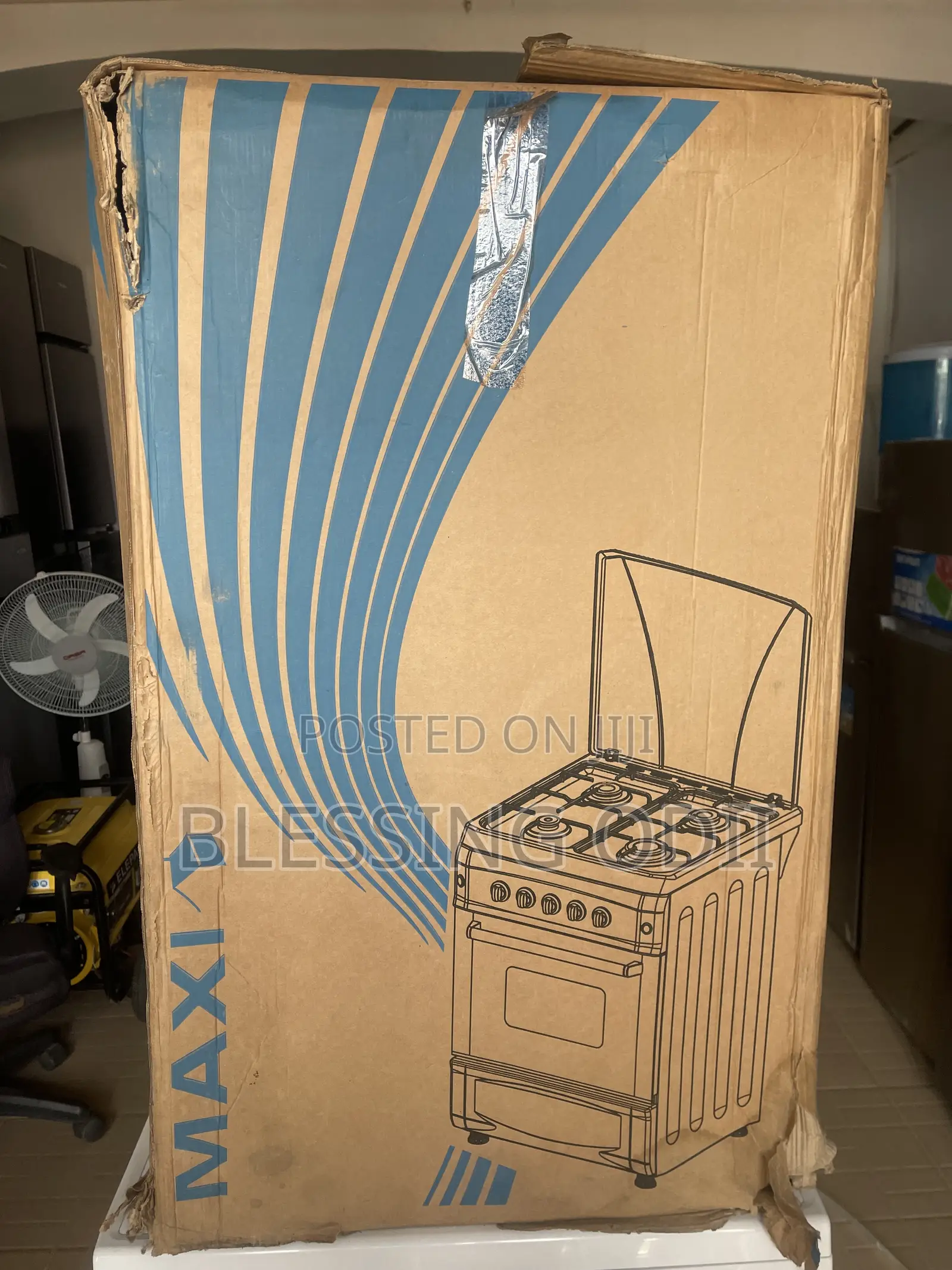 Maxi 4burner Gas Cooker 1month Use