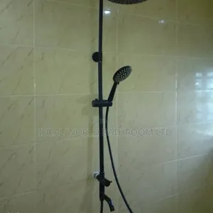Single Shower Black 